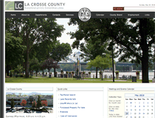 Tablet Screenshot of co.la-crosse.wi.us